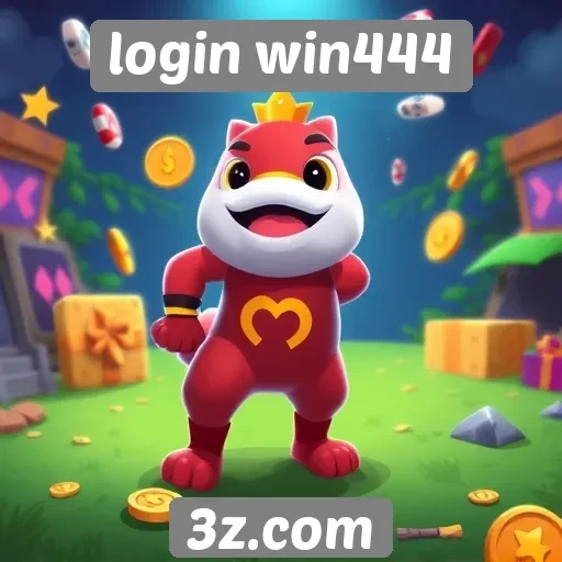 novas funcionalidades do site de jogos login win444