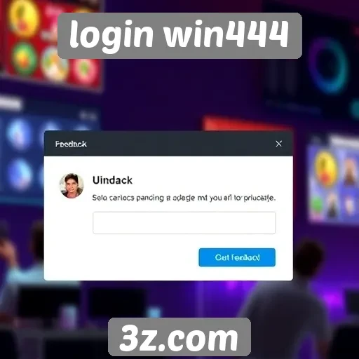 Feedback de jogadores sobre o Login Win444