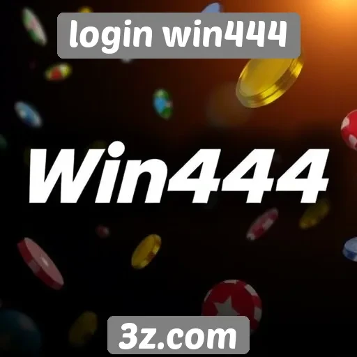 Tipos de jogos disponíveis no login win444